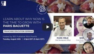 Why Now Is the Time To Grow With Paris Baguette